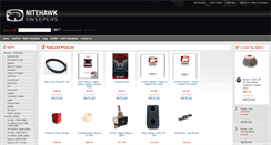 Desktop Screenshot of buysweeperparts.com