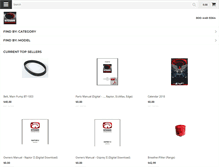 Tablet Screenshot of buysweeperparts.com